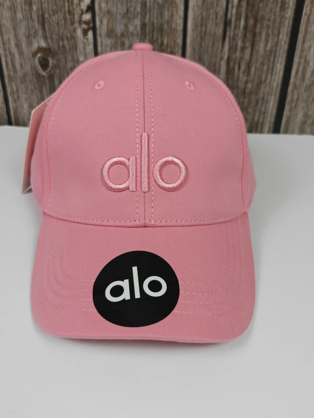 ALO Yoga Pink Logo Baseball Cap - Picture 2 of 4